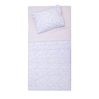 Σεντόνια Σετ Λίκνου 80x100 Viopros Νίνα Μπέζ